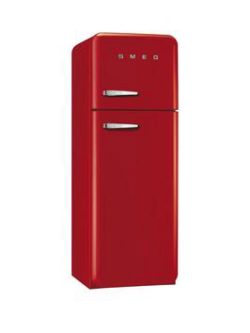 Smeg Fab30Rfr 60Cm 1950S Style Fridge Freezer - Red